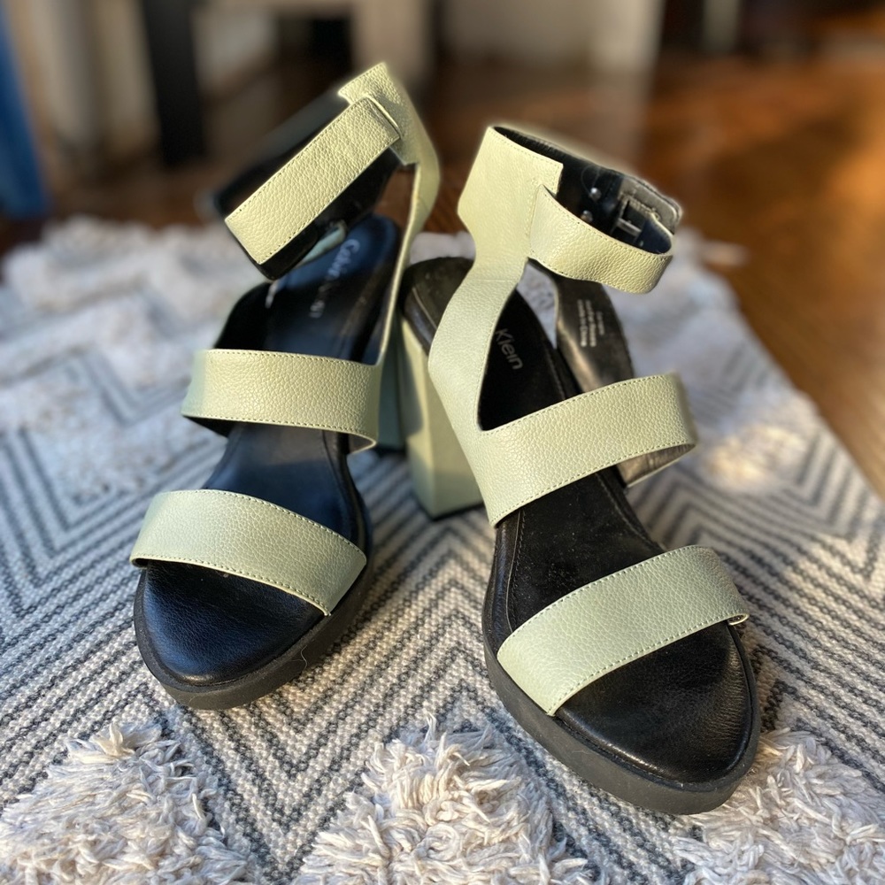 Calvin Klein Block Heel